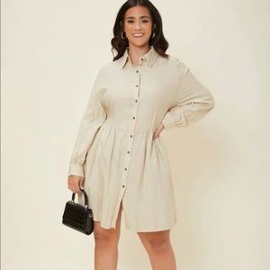Shein dress khaki size 4x
